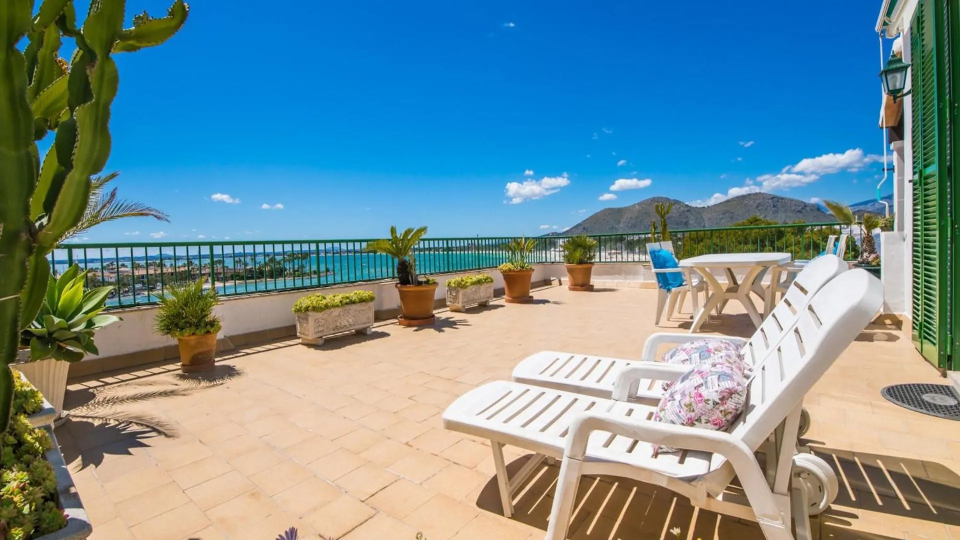 Apartment With Sea View From Terrace Alcudia  0*, Alcudia (Mallorca) Spanien